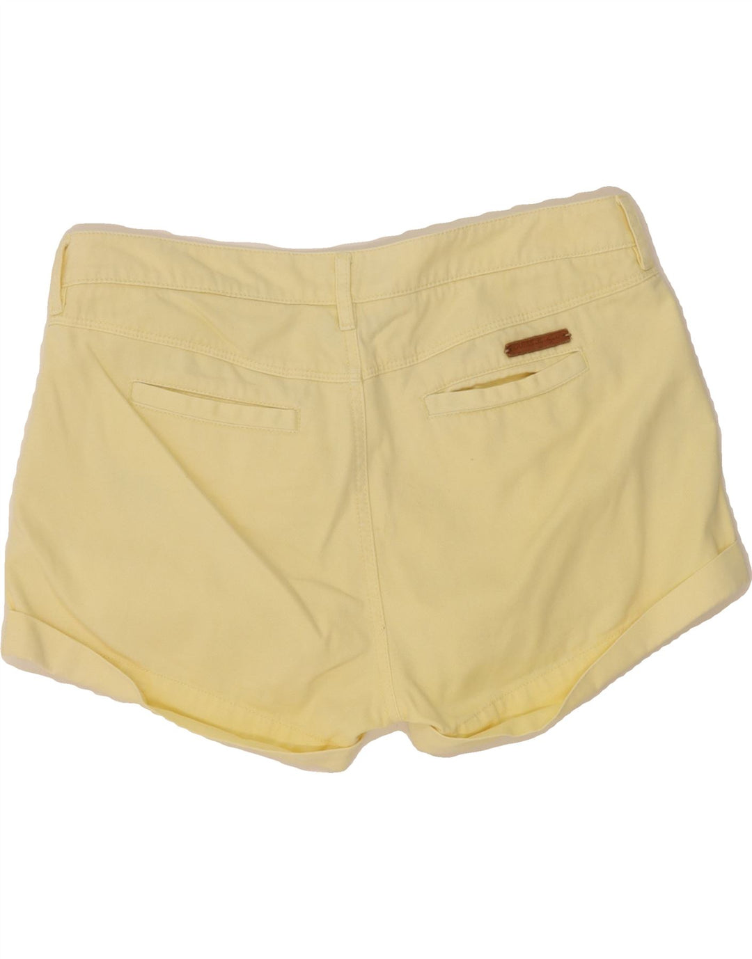 GUESS Womens Denim Shorts W30 Medium  Yellow Cotton Vintage Guess and Second-Hand Guess from Messina Hembry 