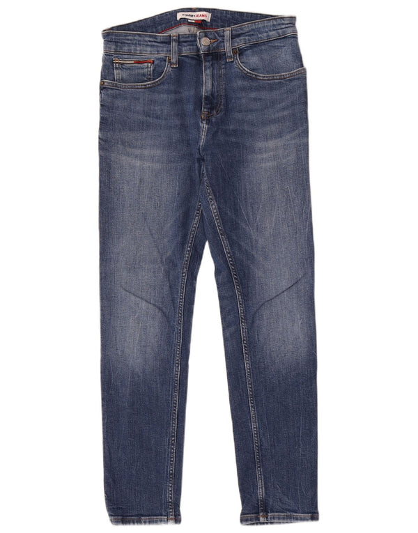 Tommy Hilfiger Mens Slim Jeans W27 L30 Blue Cotton