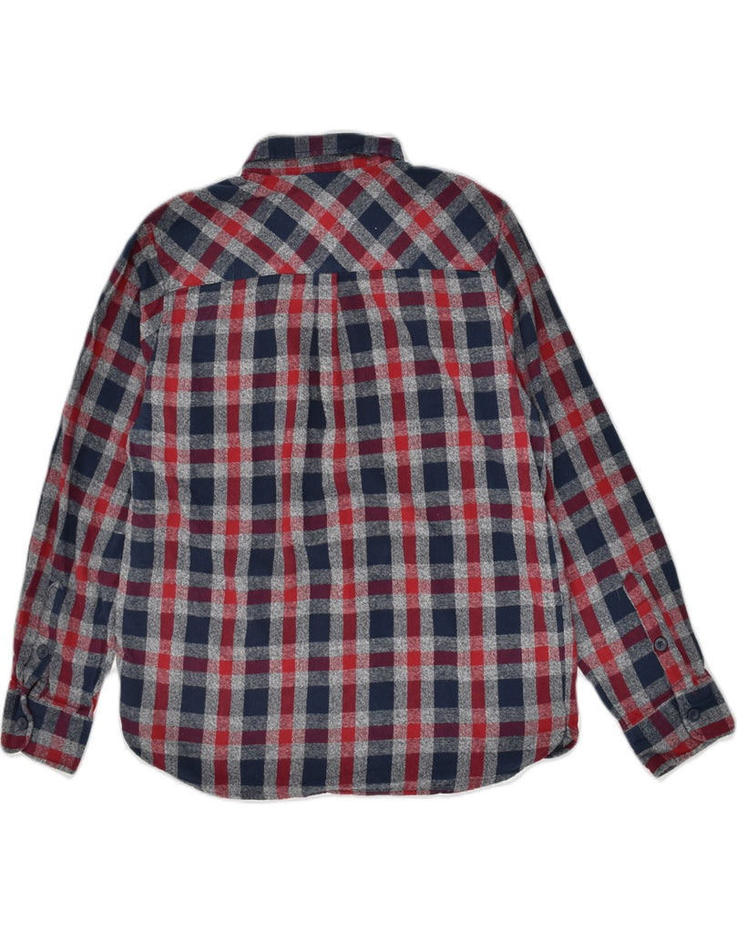 MOUNTAIN WAREHOUSE Mens Flannel Shirt Medium Red Check Cotton | Vintage Mountain Warehouse | Thrift | Second-Hand Mountain Warehouse | Used Clothing | Messina Hembry 