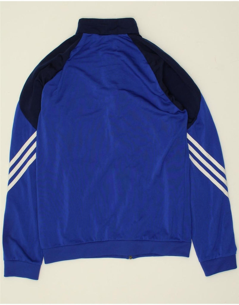 ADIDAS Mens Tracksuit Top Jacket Small Blue Colourblock Polyester | Vintage Adidas | Thrift | Second-Hand Adidas | Used Clothing | Messina Hembry 