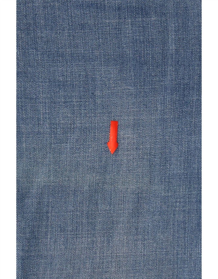 Levi's Womens Slimming Slim Jeans W25 L29 Blue Cotton