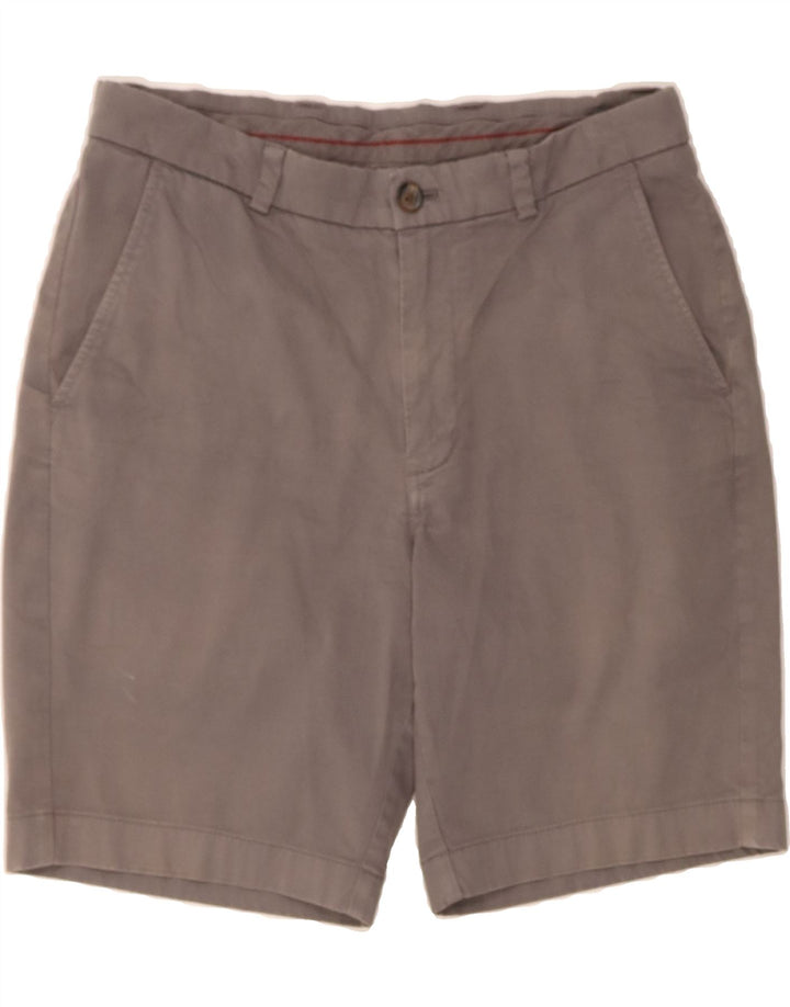 BROOKS BROTHERS Mens Chino Shorts W33 Medium  Grey Cotton Vintage Brooks Brothers and Second-Hand Brooks Brothers from Messina Hembry 