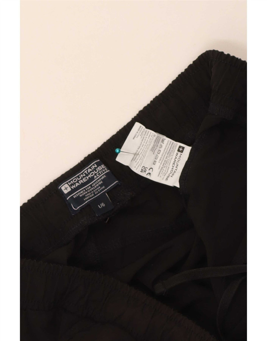 Mountain Warehouse Mens Sport Shorts Large Black Polyester