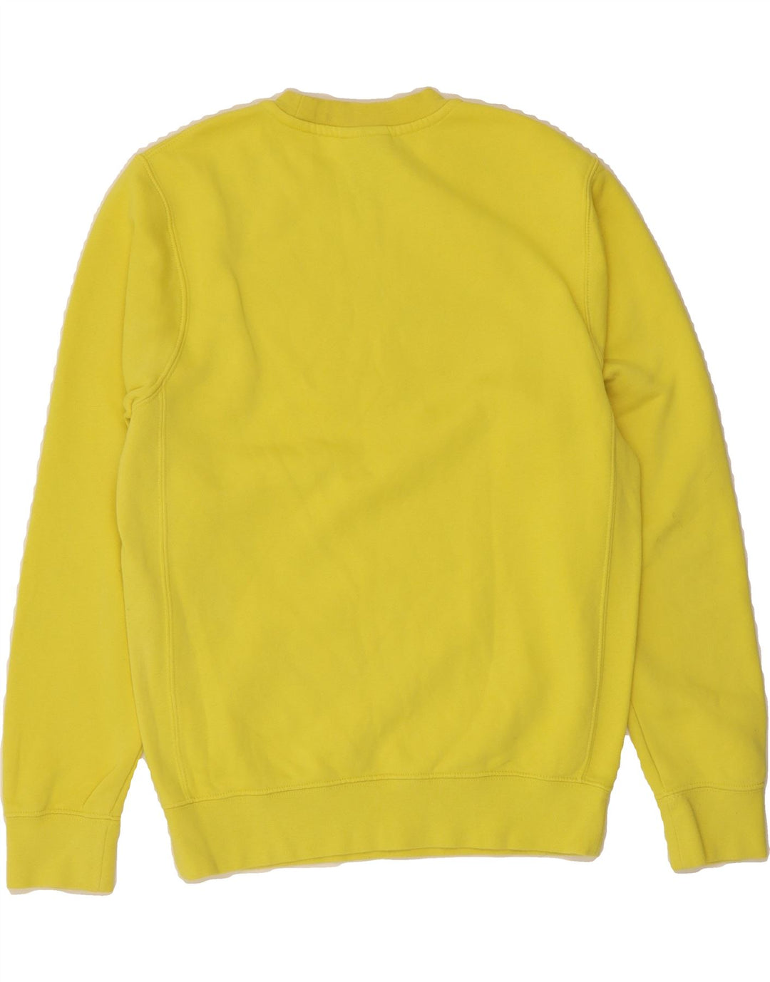 NIKE Mens Sweatshirt Jumper XS Yellow Cotton Vintage Nike and Second-Hand Nike from Messina Hembry 