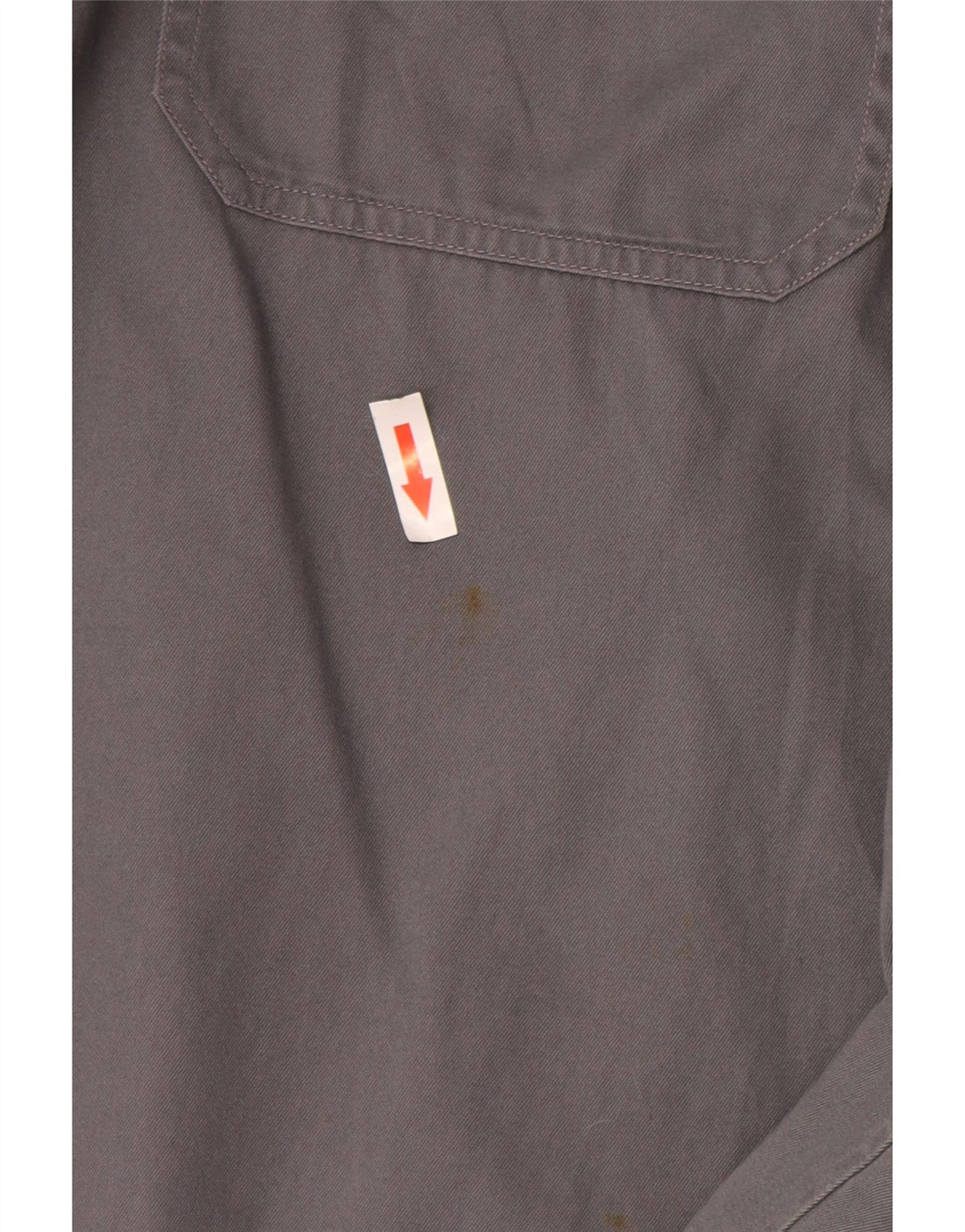 Calvin Klein Jeans Mens Western Shirt XL Grey Cotton