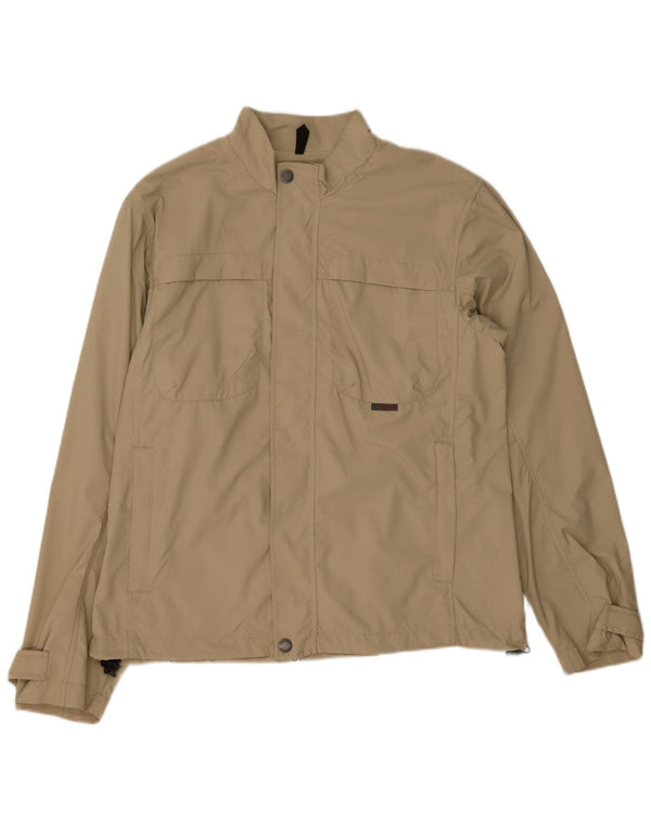 Invicta Mens Rain Jacket UK 42 XL Beige Polyamide