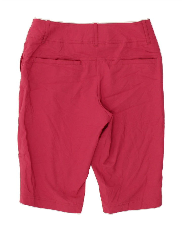 IZOD Womens Bermuda Shorts US 2 XS W28  Pink Polyester Vintage Izod and Second-Hand Izod from Messina Hembry 