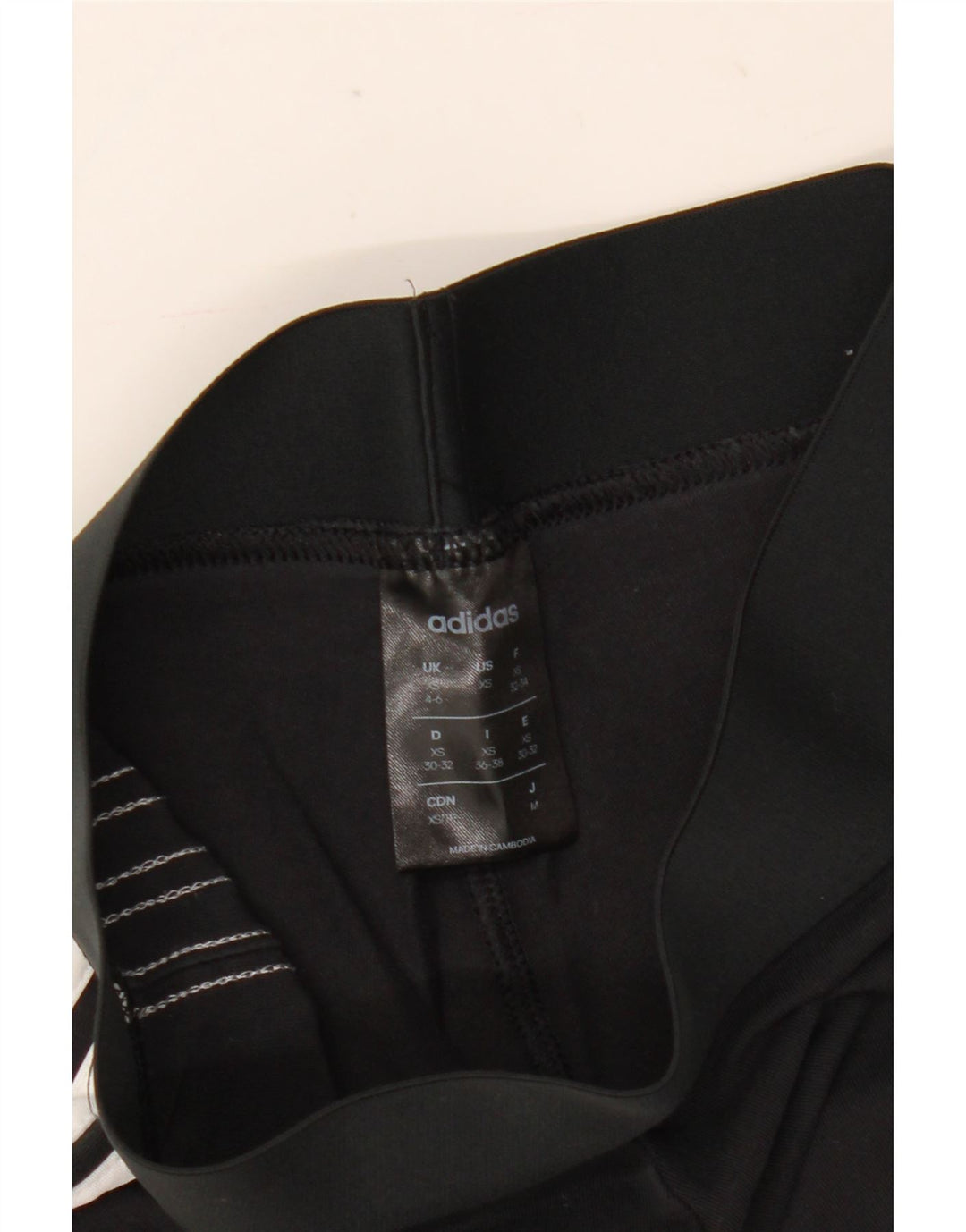Adidas Womens Leggings UK 4/6 XS  Black