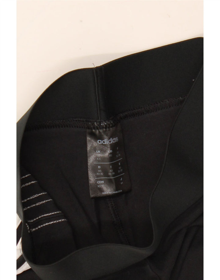 Adidas Womens Leggings UK 4/6 XS  Black