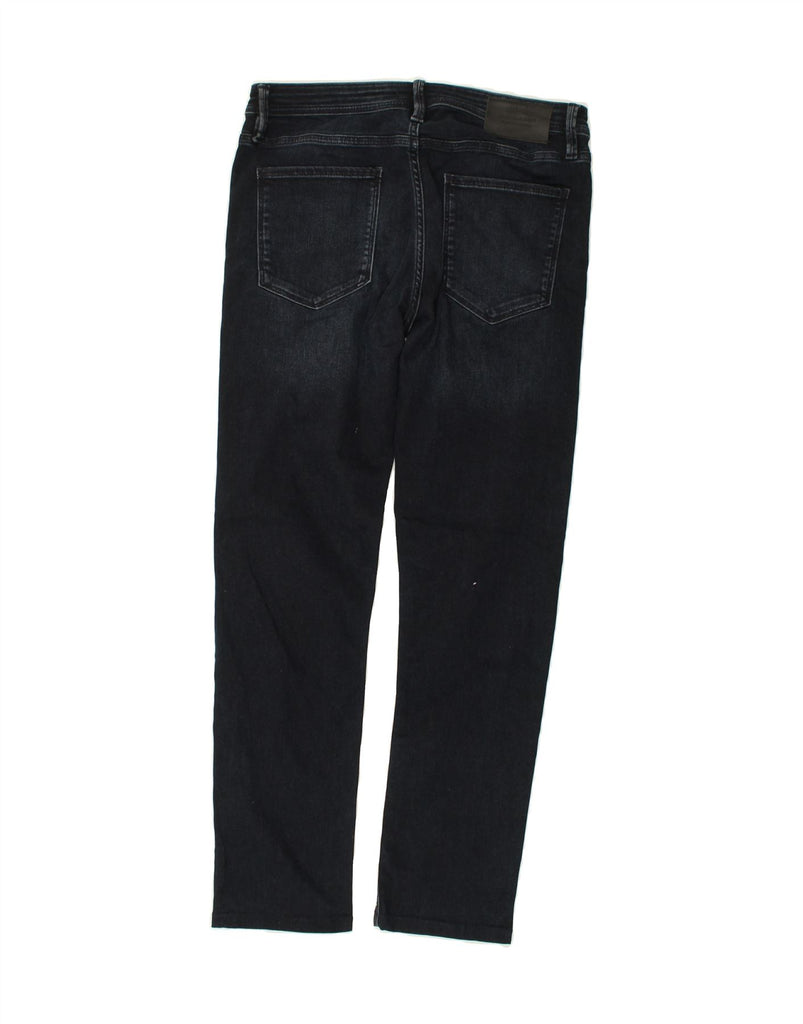 JACK & JONES Mens GLENN Slim Jeans W33 L28 Black Cotton | Vintage Jack & Jones | Thrift | Second-Hand Jack & Jones | Used Clothing | Messina Hembry 