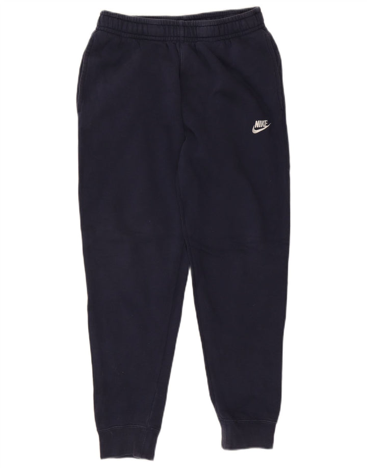Nike Mens Tracksuit Trousers Joggers Small  Navy Blue Cotton