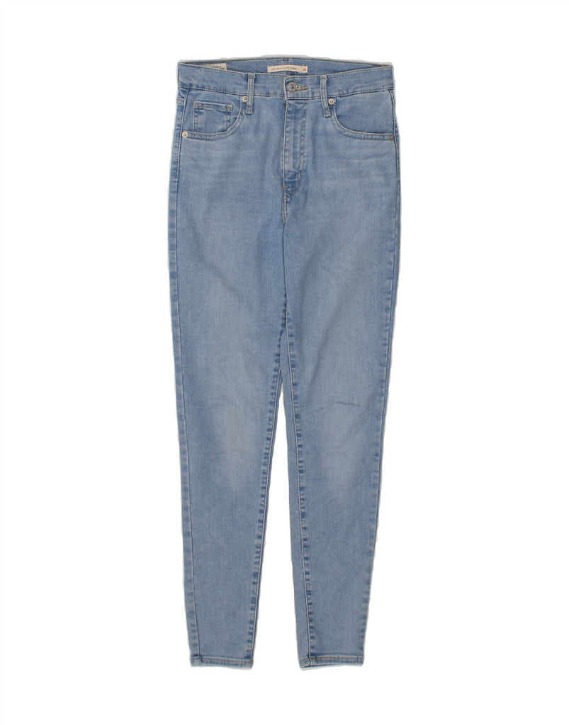 LEVI'S Womens Mile High Super Skinny Jeans W28 L29 Blue Cotton Vintage Levi's and Second-Hand Levi's from Messina Hembry 