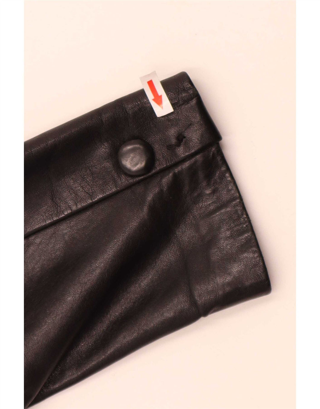 Vintage Mens 3 Button Leather Blazer Jacket IT 54 XL Black