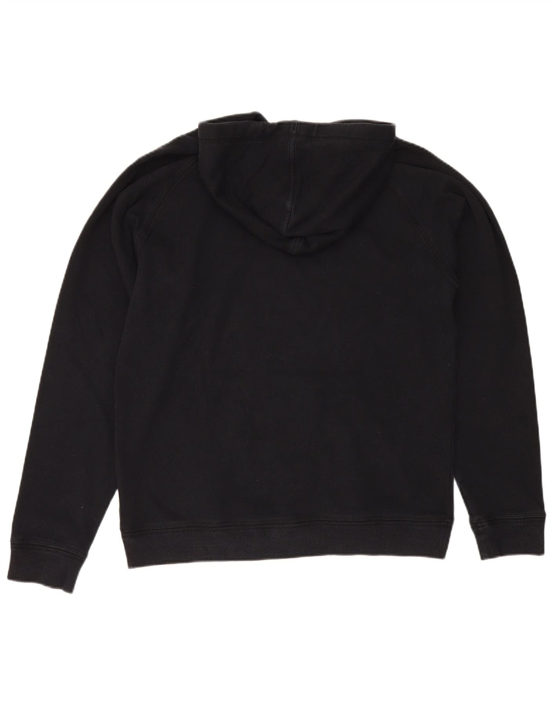 Asics Mens Hoodie Jumper XL Black Cotton