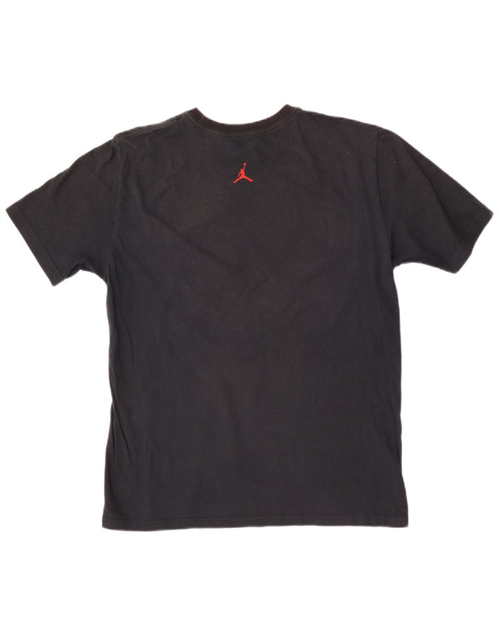 Jordan Mens Graphic T-Shirt Top Medium Black