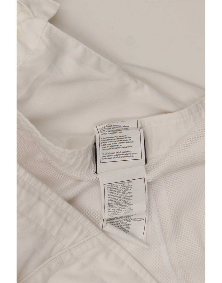 Lotto Womens Capri Tracksuit Trousers UK 12 Medium White Polyester