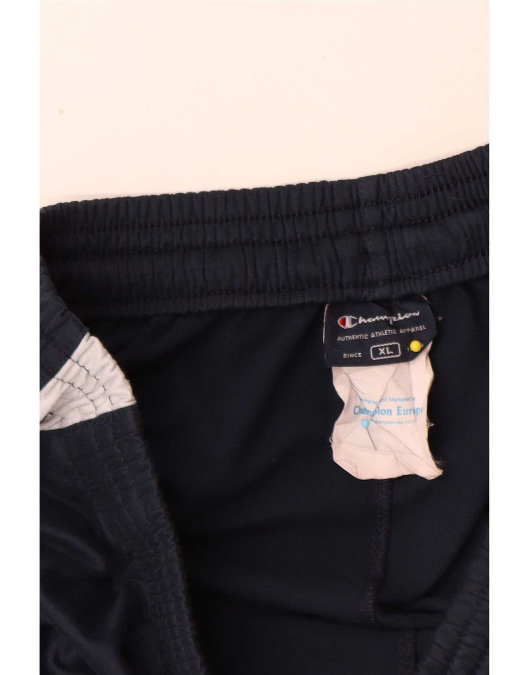 Champion Mens Tracksuit Trousers XL Navy Blue Colourblock Polyester