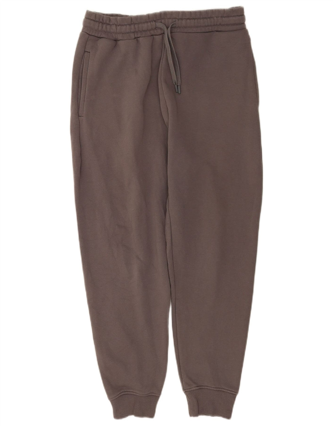 Zara Womens Tracksuit Trousers Joggers UK 14 Medium  Grey Cotton