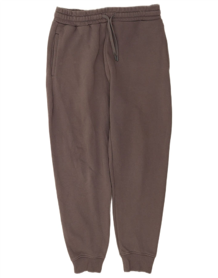 Zara Womens Tracksuit Trousers Joggers UK 14 Medium  Grey Cotton