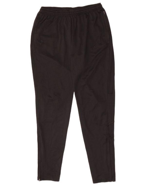 Nike Mens Dri Fit Tracksuit Trousers Large Black Polyester