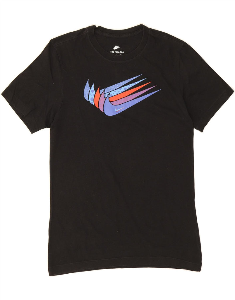 NIKE Mens Graphic T-Shirt Top Small Black Cotton Vintage Nike and Second-Hand Nike from Messina Hembry 