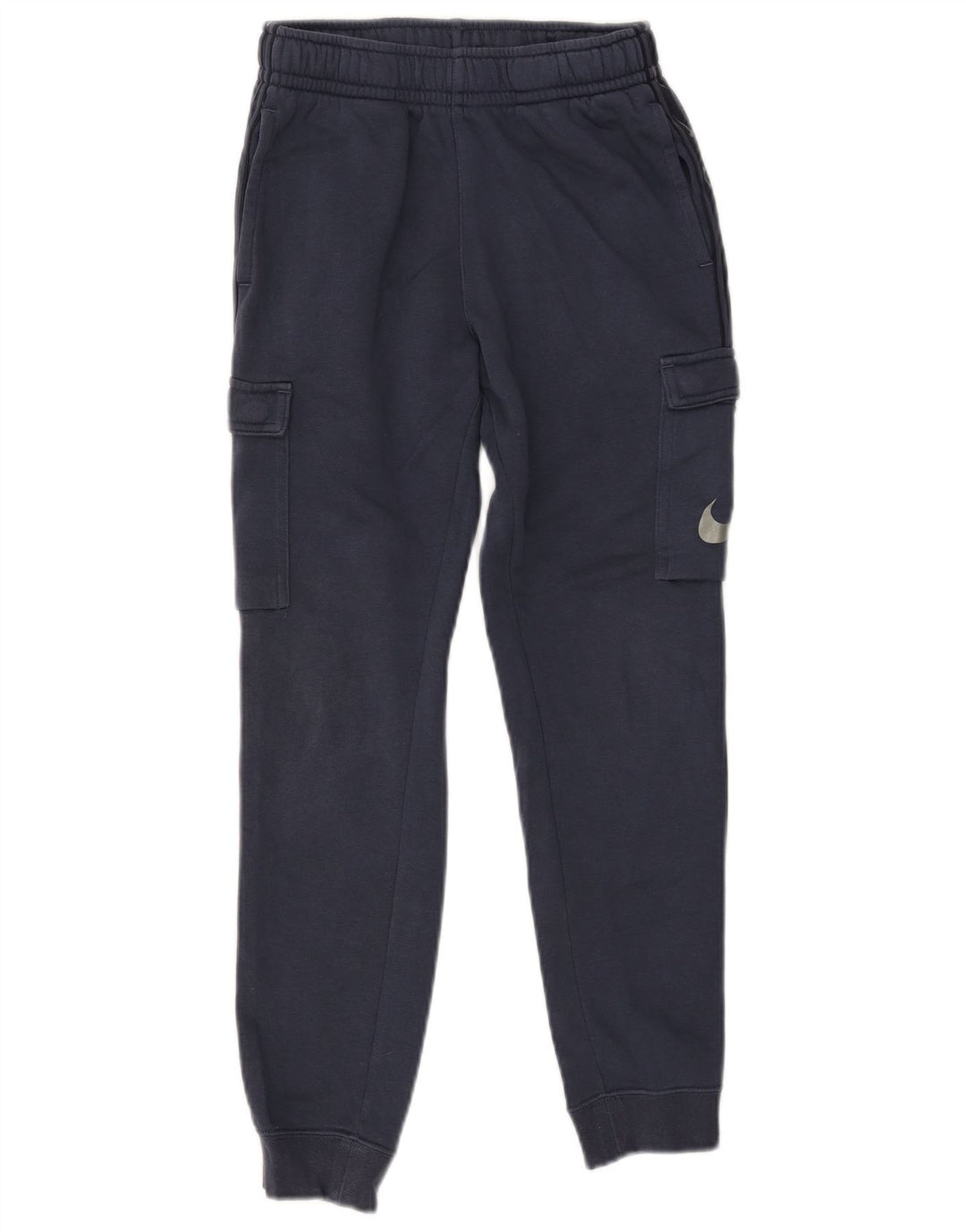 Nike Boys Graphic Tracksuit Trousers Joggers 10-11 Years Medium Navy Blue