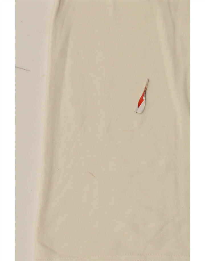 Paul Smith Womens Graphic T-Shirt Top UK 12 Medium White Cotton