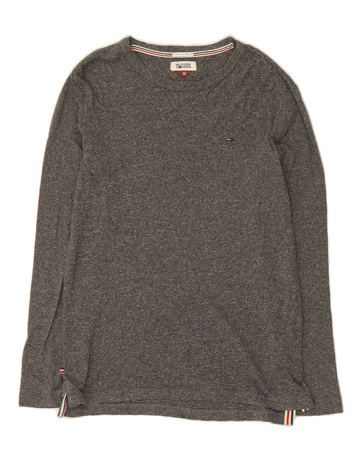 TOMMY HILFIGER Mens Top Long Sleeve Medium Grey Cotton Vintage Tommy Hilfiger and Second-Hand Tommy Hilfiger from Messina Hembry 