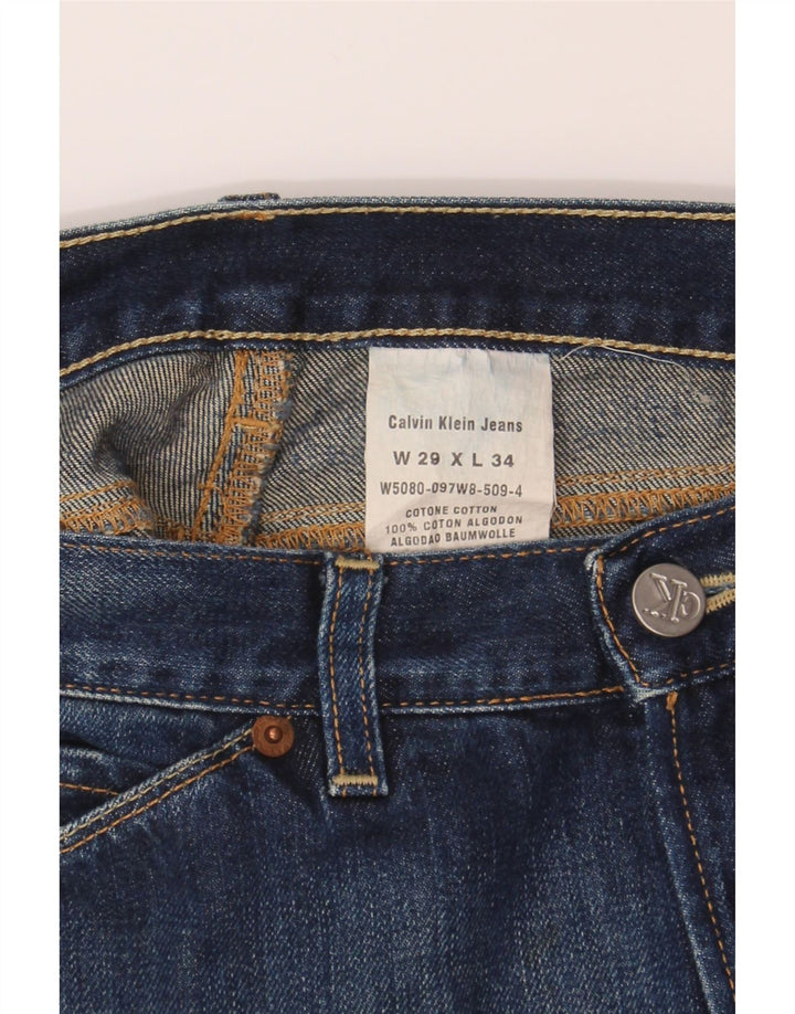 CALVIN KLEIN Womens Bootcut Jeans W29 L29  Blue Cotton Vintage Calvin Klein and Second-Hand Calvin Klein from Messina Hembry 