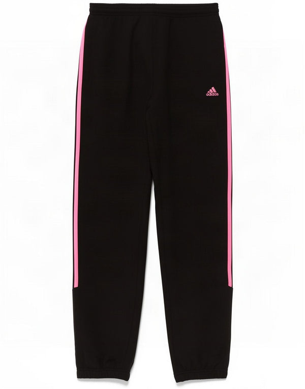 Adidas Womens Tracksuit Trousers Joggers UK 12 Medium Black Sports