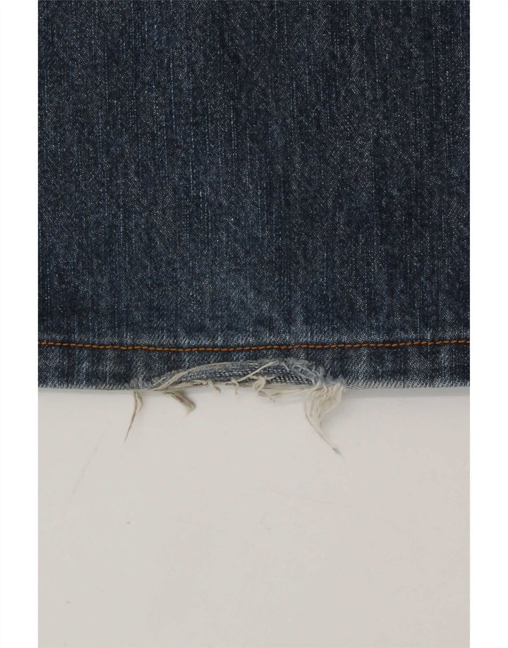 Energie Mens Straight Jeans W36 L31 Blue Cotton