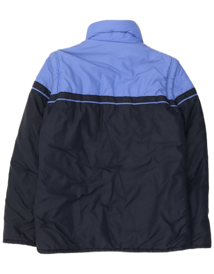 BELFE Mens Padded Jacket IT 52 XL Navy Blue Colourblock Polyamide