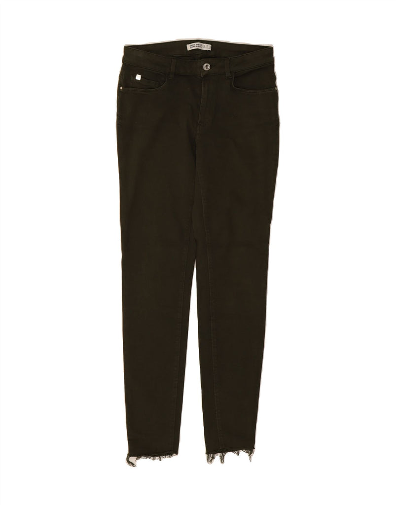 ZARA Womens Skinny Jeans EU 38 Small W28 L27 Khaki Vintage Zara and Second-Hand Zara from Messina Hembry 