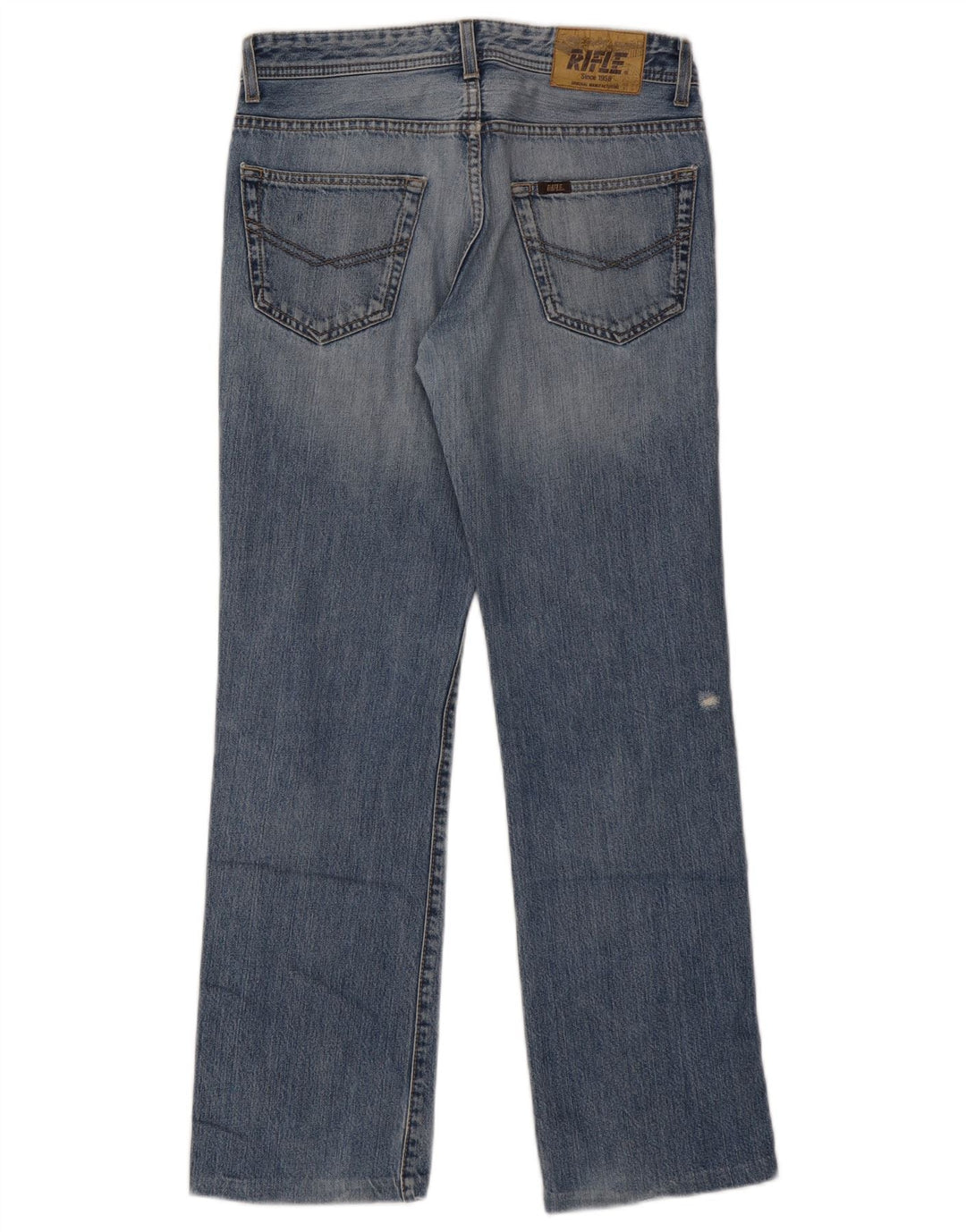 Rifle Mens Straight Jeans W30 L29 Blue