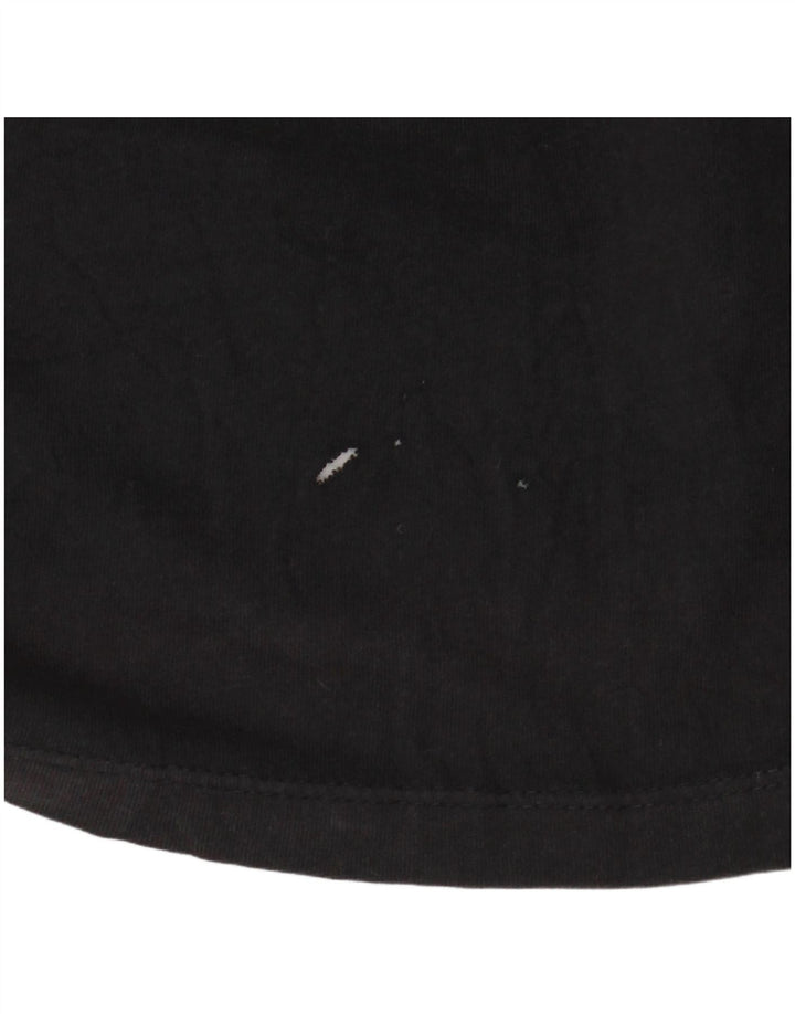 Superdry Mens T-Shirt Top Large Black Cotton