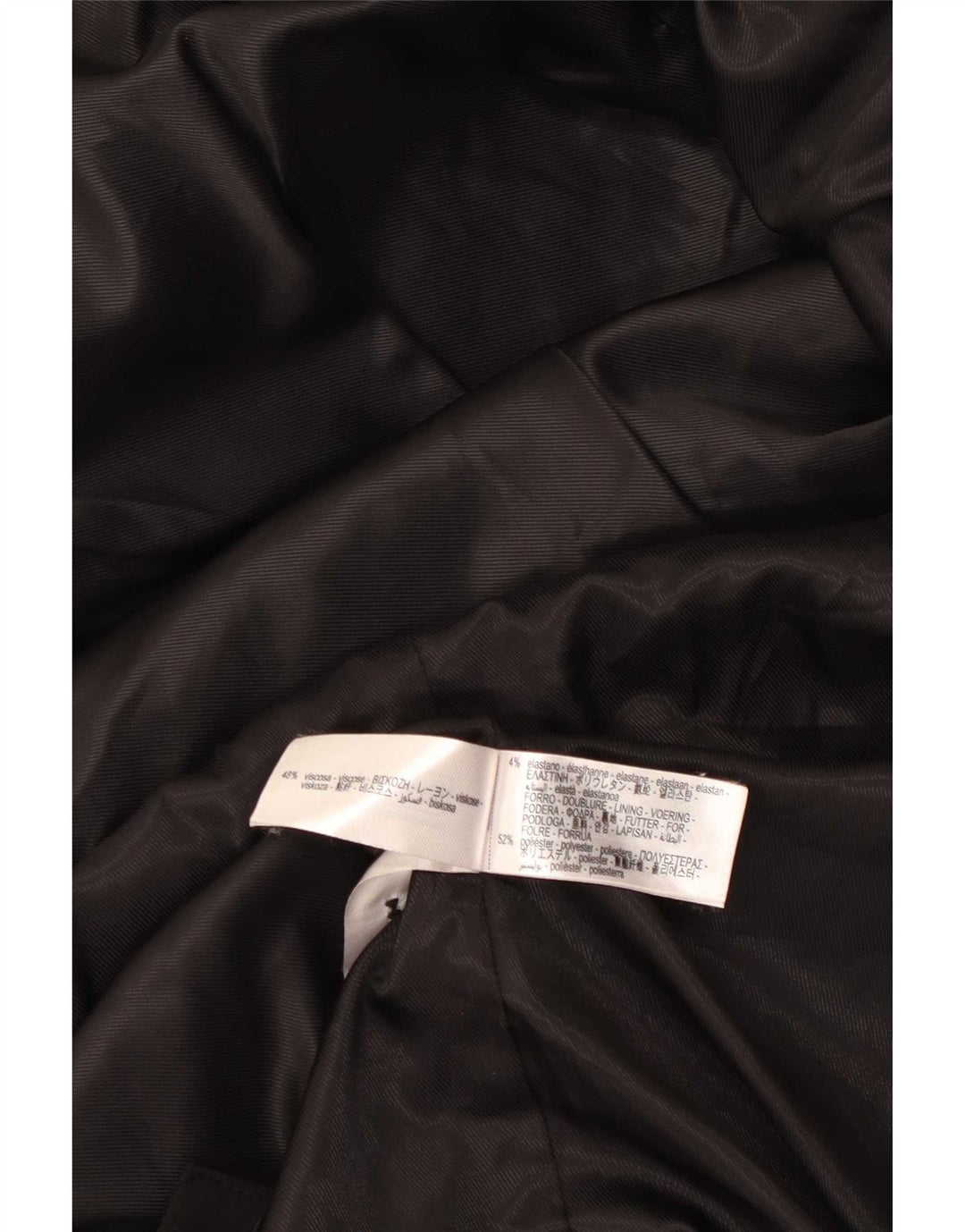 Zara Womens 2 Button Blazer Jacket UK 14 Medium Black Viscose