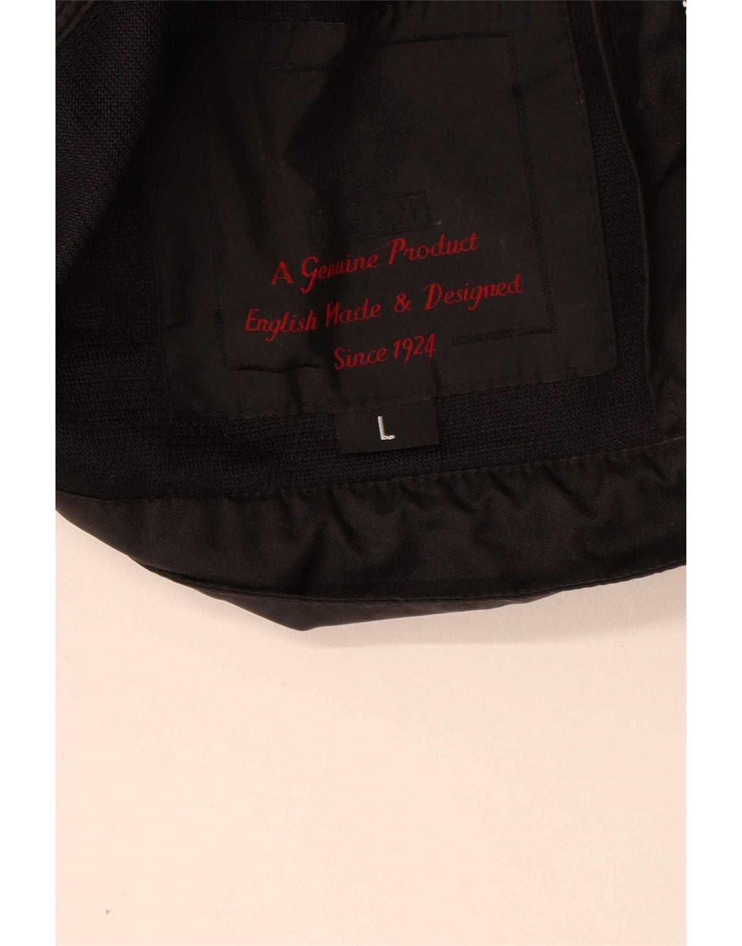 Belstaff Mens Racer Jacket UK 40 Large Black Colourblock