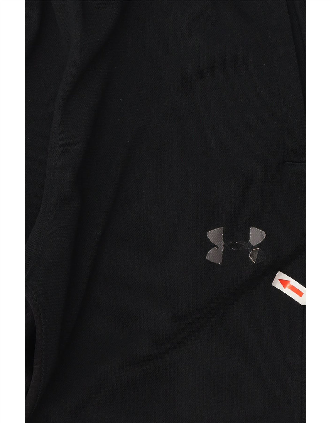Under Armour Mens Tracksuit Trousers Medium Black Polyester