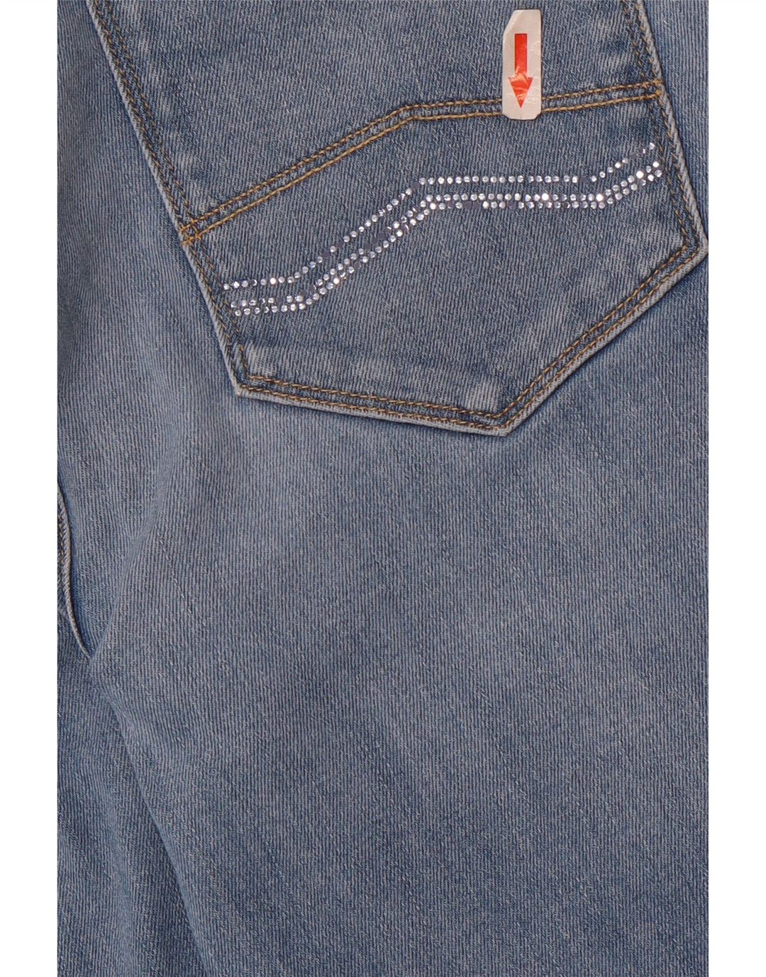 Armani Womens Skinny Jeans W33 L31 Blue Cotton