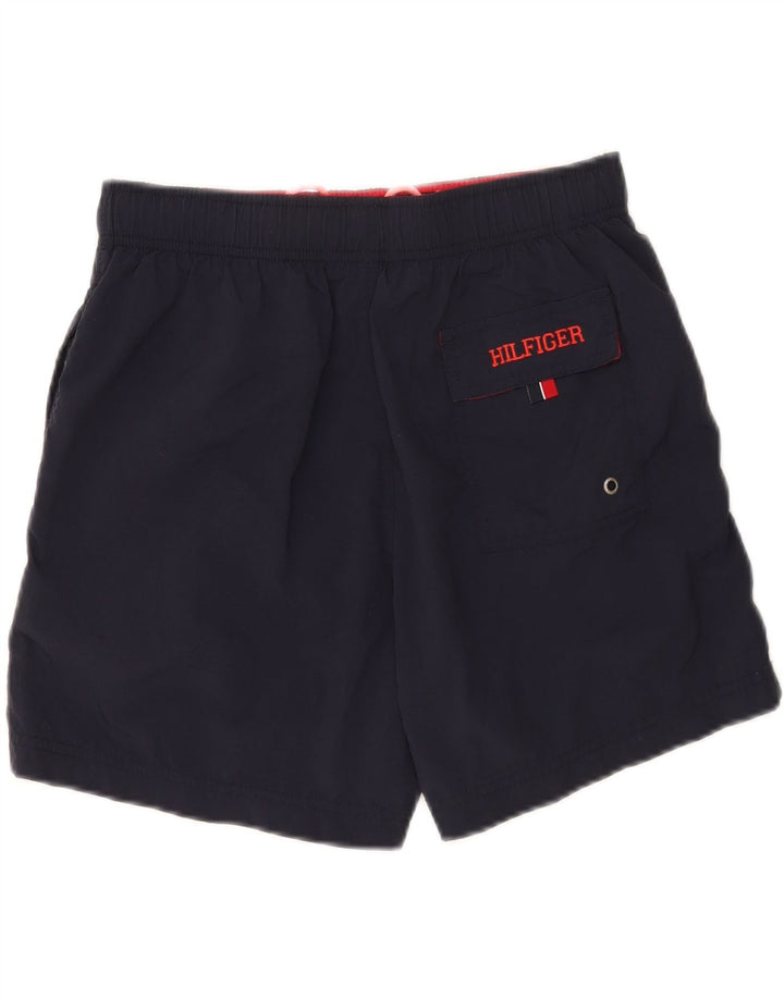 Tommy Hilfiger Mens Swimming Shorts Small  Navy Blue Nylon