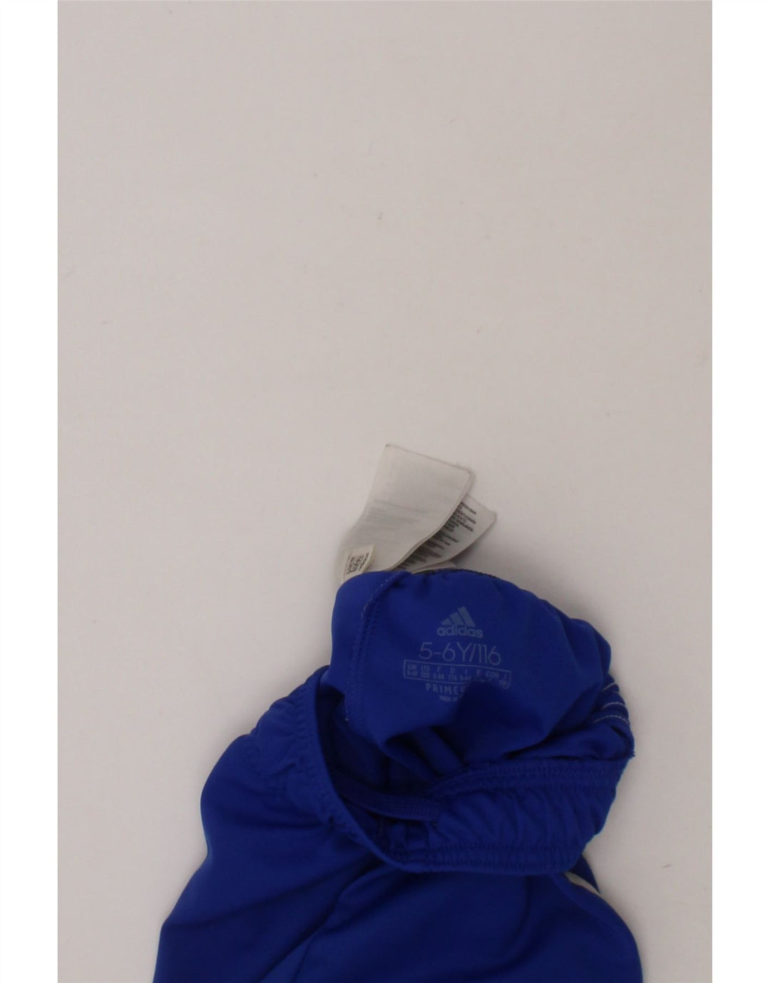 ADIDAS Boys Aeroready Sport Shorts 5-6 Years  Blue Polyester Vintage Adidas and Second-Hand Adidas from Messina Hembry 