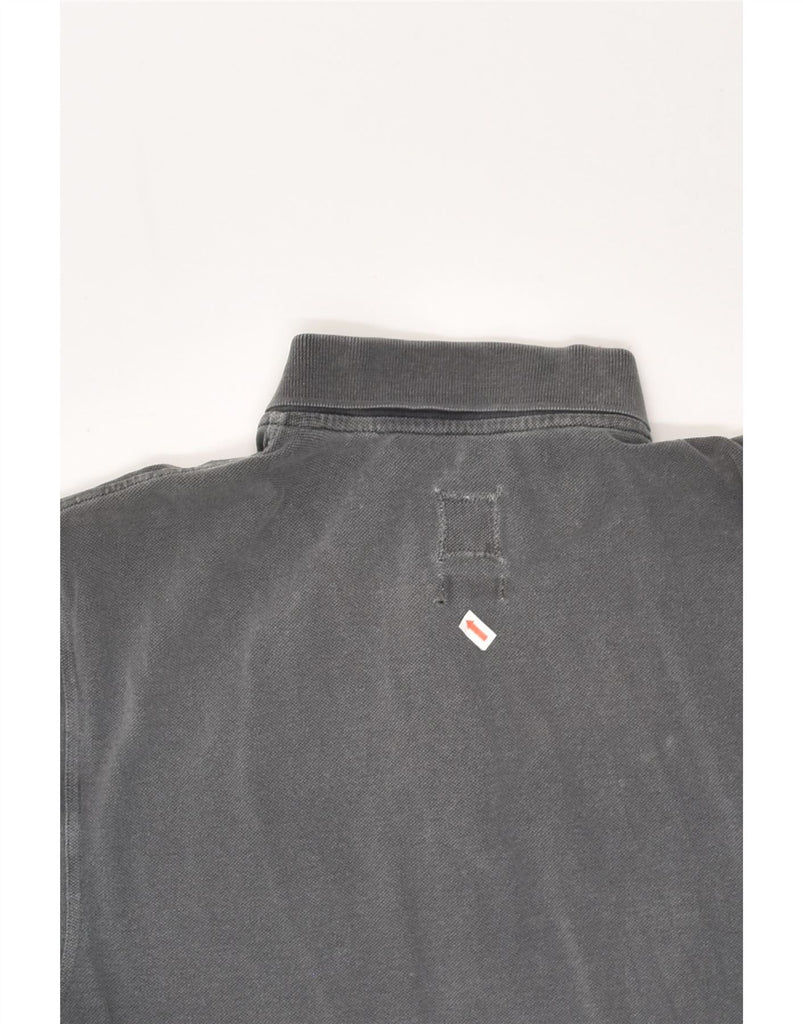 PENGUIN Mens Slim Polo Shirt Large Grey Cotton | Vintage Penguin | Thrift | Second-Hand Penguin | Used Clothing | Messina Hembry 