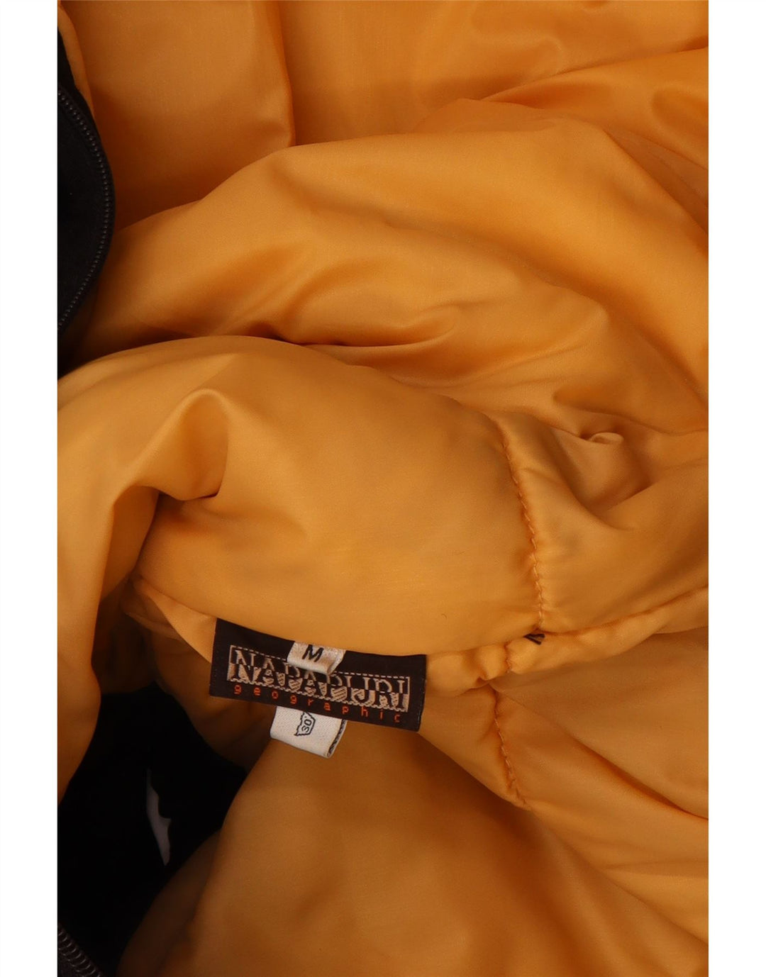 NAPAPIJRI Mens Hooded Windbreaker Jacket UK 38 Medium Black Polyamide