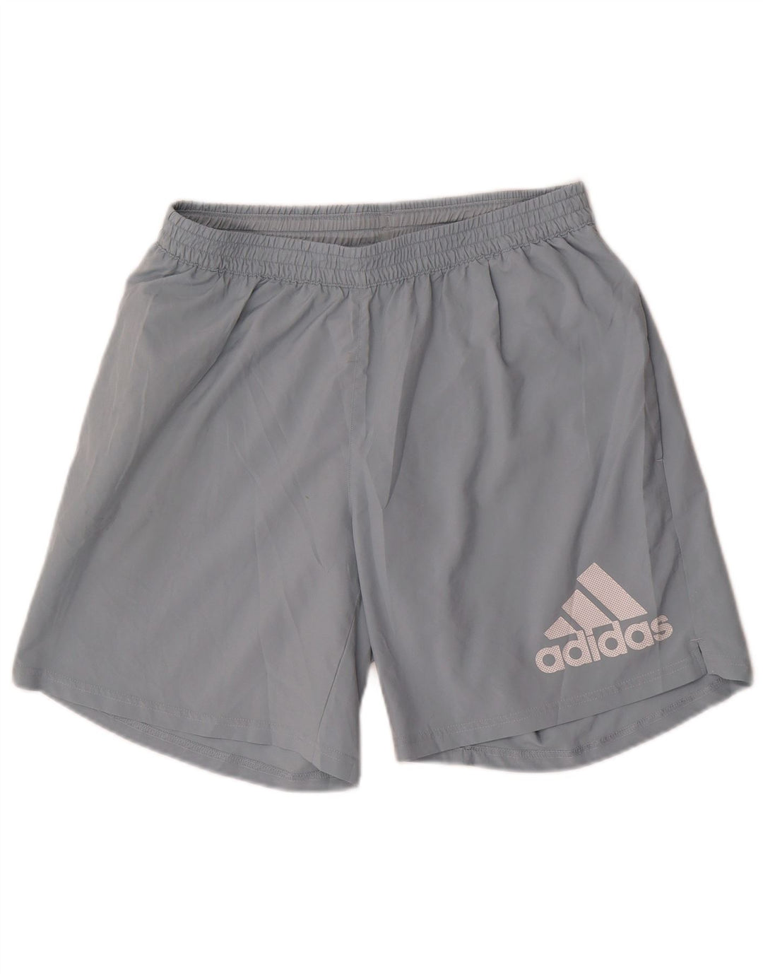 Adidas Mens Graphic Sport Shorts Large Blue Polyester
