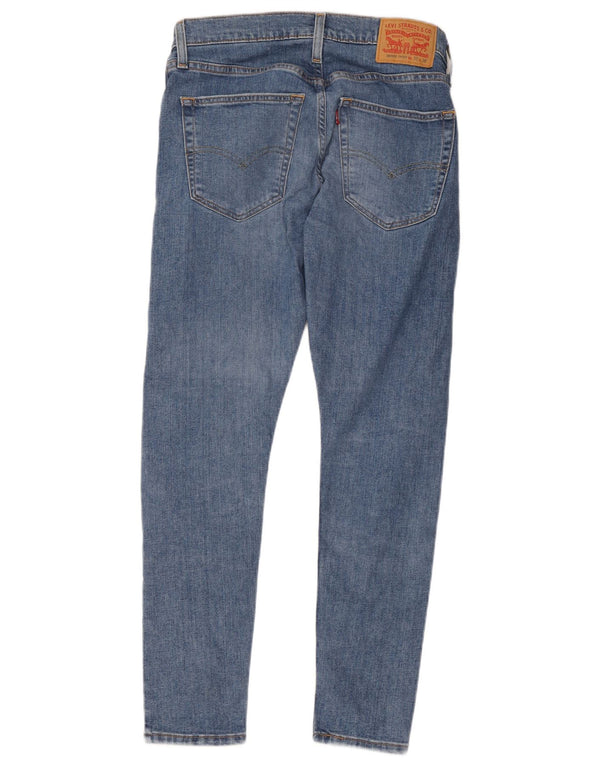 Levi's Mens Tapered Skinny Jeans W32 L30 Blue Cotton