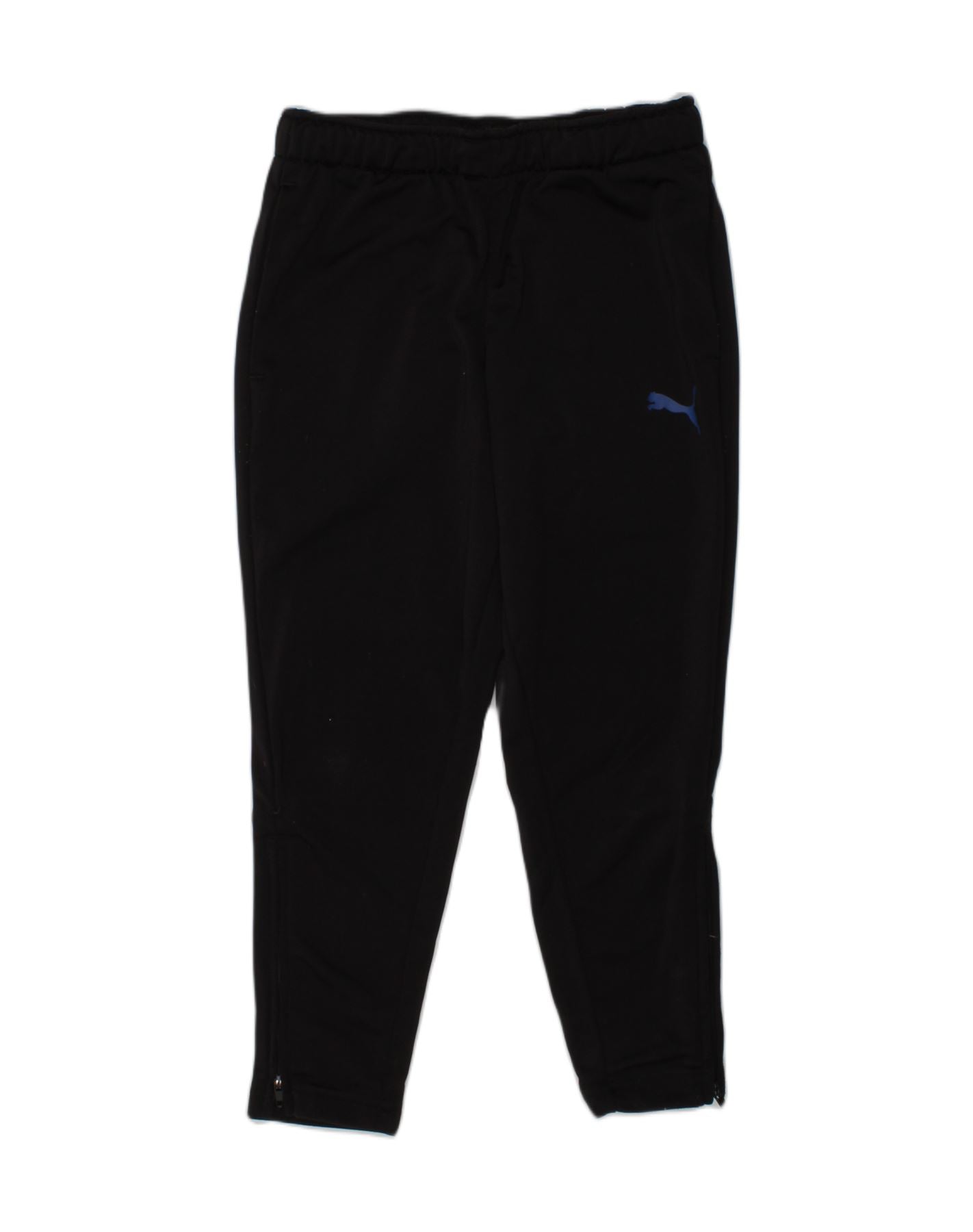 Boys black best sale puma tracksuit