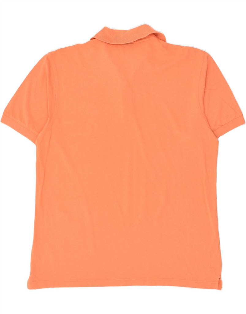 HUGO BOSS Mens Polo Shirt Medium Orange Cotton | Vintage Hugo Boss | Thrift | Second-Hand Hugo Boss | Used Clothing | Messina Hembry 