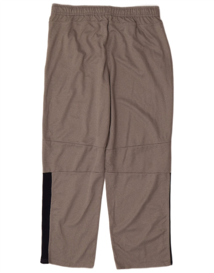 RUSSELL ATHLETIC Mens Tracksuit Trousers Large  Grey Colourblock Polyester