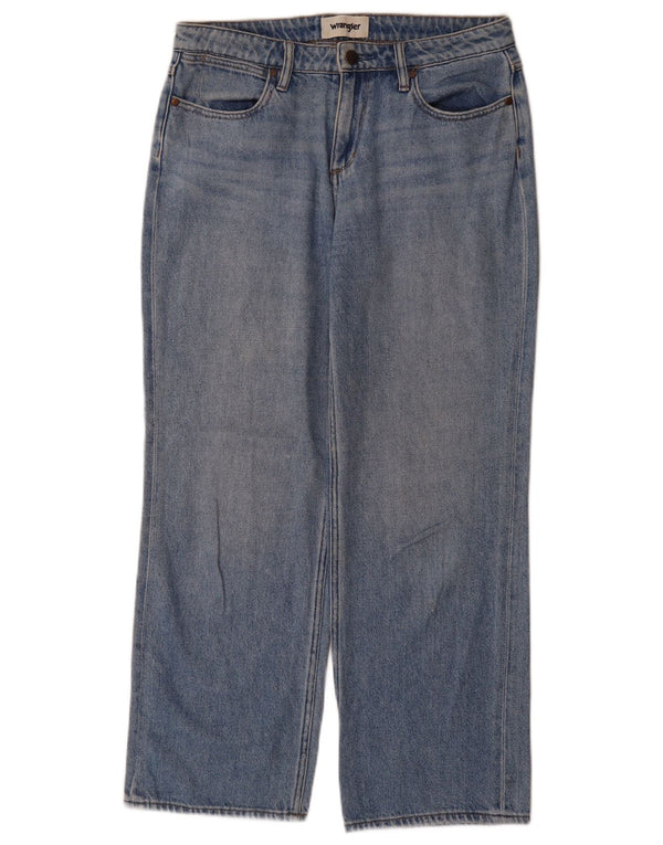 Wrangler Womens Bella Baggy Low Waist Loose Jeans US 8 Medium W30 L30 Blue