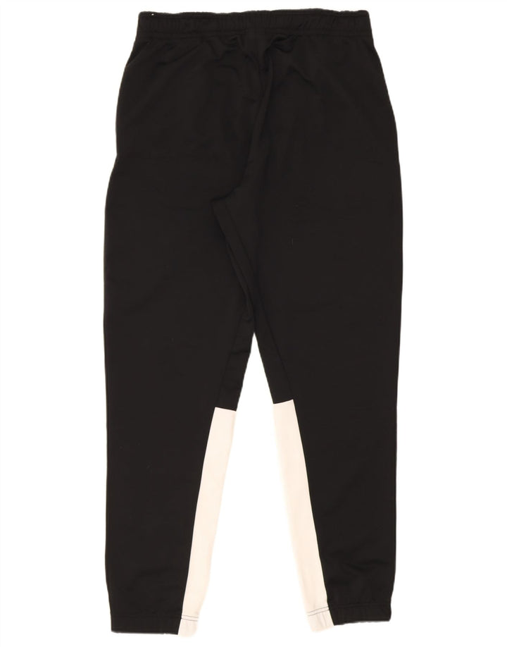 Nike Mens Tracksuit Trousers Joggers Large  Black Colourblock Polyester